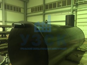 Резервуар горизонтальный стальной наземный в Воронеже