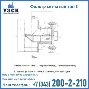 Фильтр сетчатый ФС по Т-ММ-11-2003 в Воронеже