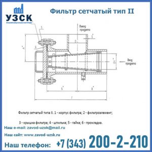 Фильтр сетчатый ФС по Т-ММ-11-2003 в Воронеже